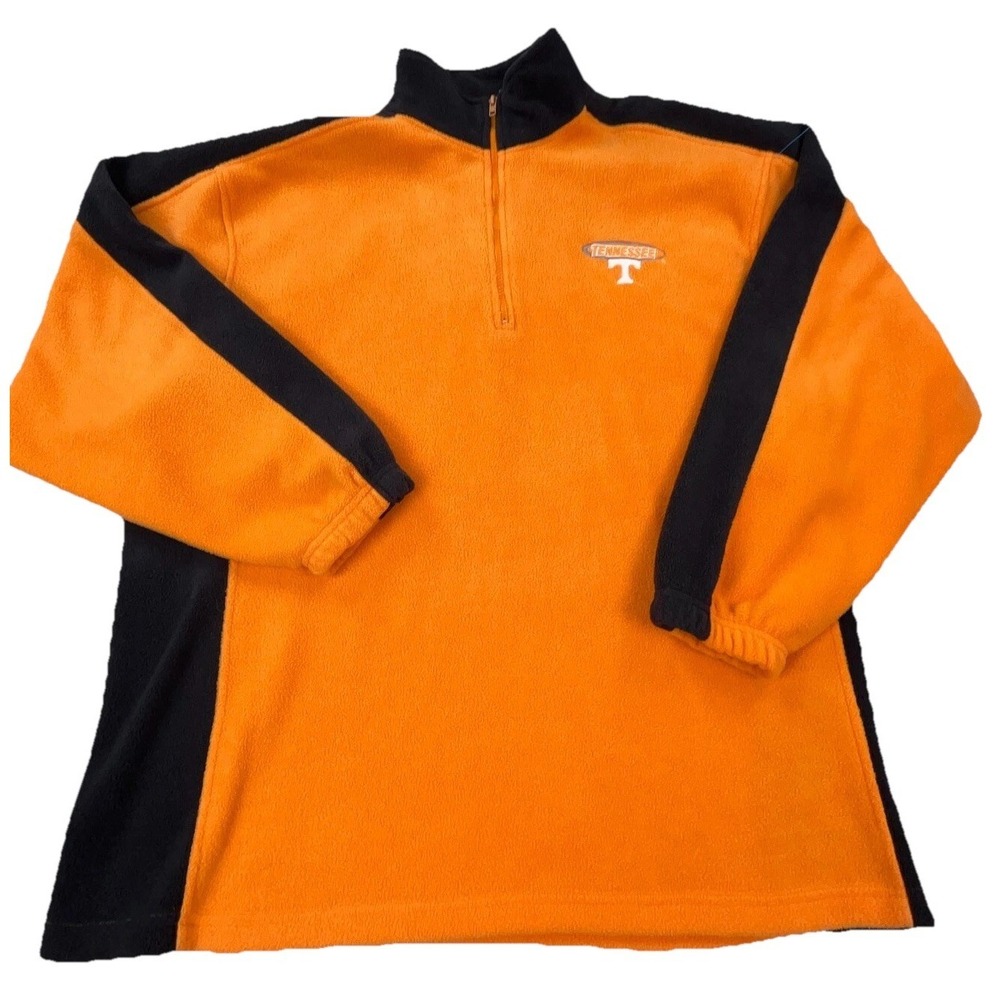 Vintage Tennessee Volunteers Sweatshirt Men Large Fleece Sweater Jacket Pullover